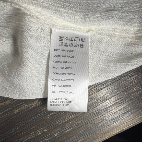 NWT Free People Juliet Duster Top Ivory OS - Picture 9 of 9